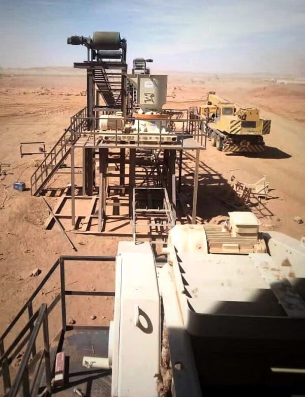 Rock grinding line – Sudan